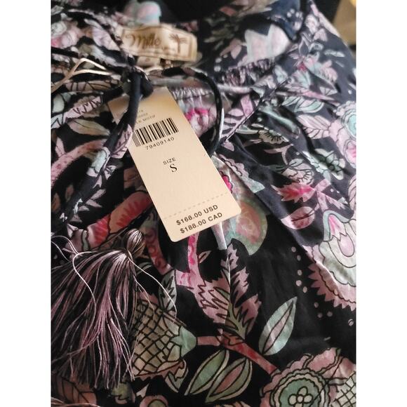 Anthropologie Mille May Floral Blouse - New Small - Picture 6 of 8